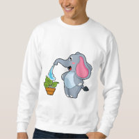 Elefante com Planta