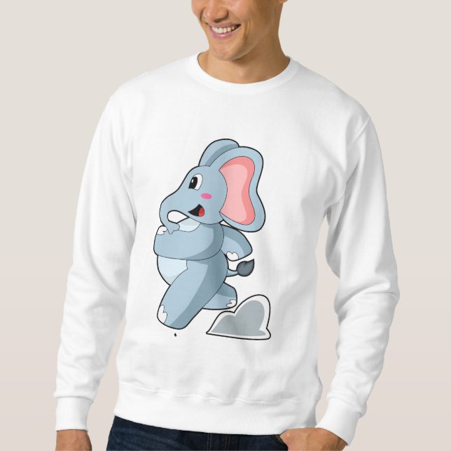 Moletom Elefante como Runner (Frente)