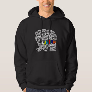 Moletom Elefante de Consciência Autismo
