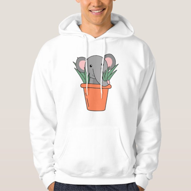 Moletom Elefante Em Plantas Blumentop Funny Elephant (Frente)