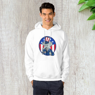 Moletom Elefante Republicano Mens Hoodie