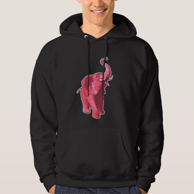 Moletom Elefante rosa (Frente)