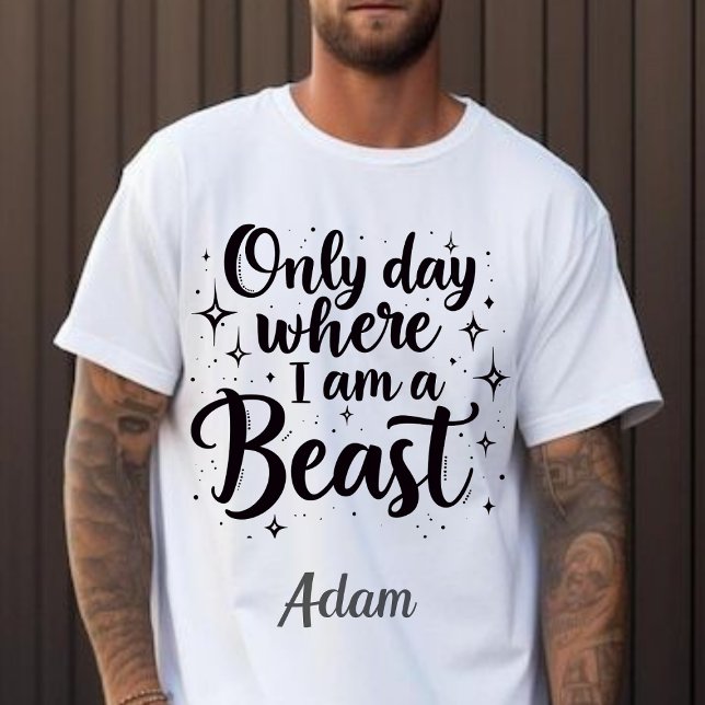 Moletom Elegante apenas dia em que sou um nome de surra (Criador carregado)