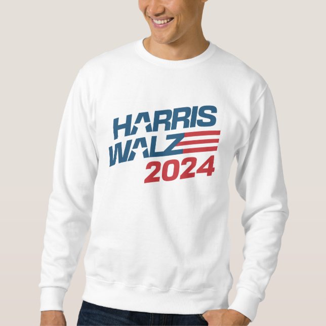 Moletom Eleição 2024 Harris Walz (Frente)