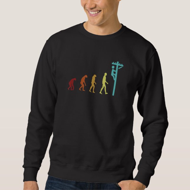 Moletom Eleicial Evolution Lineworker Wiremen Worker El (Frente)