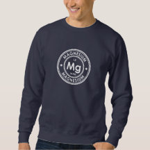 Elemento de magnésio Blue Sweatshirt