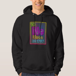 Moletom Elemento Neon Da Química Mesa Periódica Para S