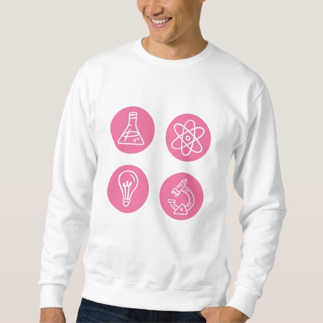 Moletom Elementos de Ciência Itens (Frente)