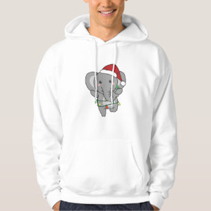 Moletom Elephant Christmas Winter Animals Elephants