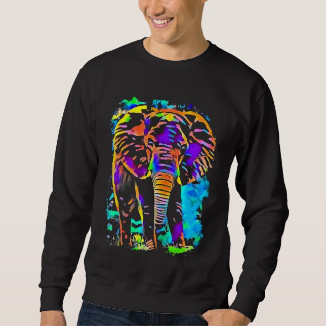 Moletom Elephant Pop Art (Frente)