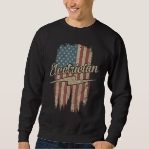 Moletom Elétrico - Bandeira Americana - Presente Usa Patr