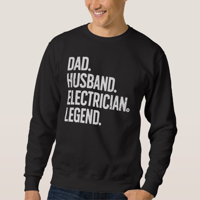 Moletom Elétrico Para Pai Marido Engenheiro Elétrico 2 (Frente)