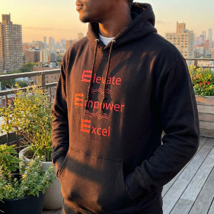 Moletom Elevar Empoderar Excel – Empoderamento Vermelho Ou