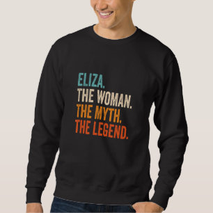 Moletom Eliza A Mulher O Mito O Nome Da Lenda Eli