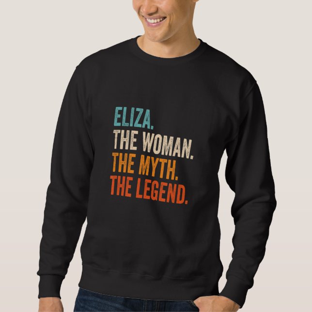 Moletom Eliza A Mulher O Mito O Nome Da Lenda Eli (Frente)