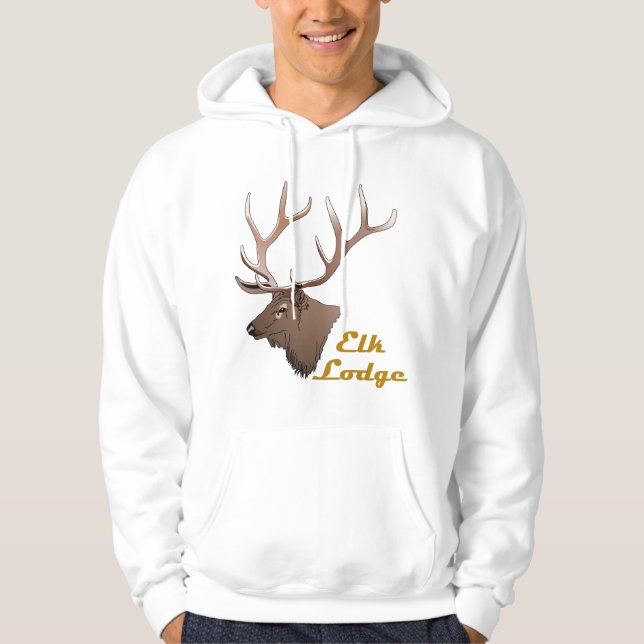 Moletom Elk Lodge (Frente)