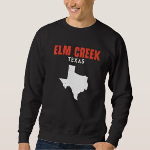 Moletom Elm Creek Texas EUA Estado América Viagem Texas