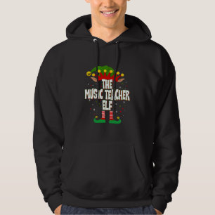 Moletom Elves Group O Professor De Música Elf Christmas T-