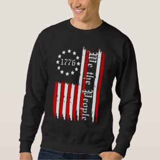 Moletom Em 4 De Julho, Nós, A Bandeira Pessoas Americana 1