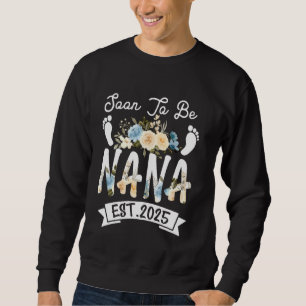 Moletom Em Breve Ser Nana est 2025 Flor Da Família Gemido 