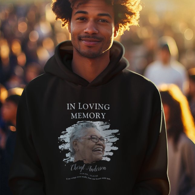 Moletom Em memória de amor | Foto Memorial T-Shirt (Criador carregado)