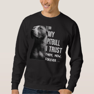 Moletom Em Minha Pitbull Eu Confio