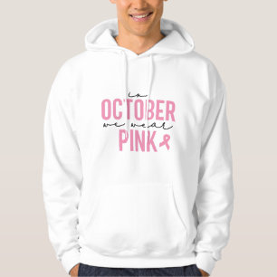 Moletom Em outubro Vestimos Rosa