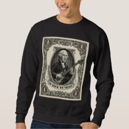 Moletom Em Rock Confiamos 1 Rock Washington Guitarra Vinta