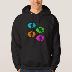Moletom Embalagem interior de recipiente preto Camisa-T cl