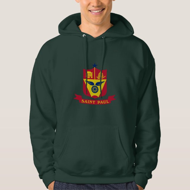 Moletom Emblema da Rua Paul, Minnesota Hoodie (Frente)