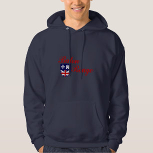 Moletom Emblema de Baton Rouge, Louisiana Hoodie