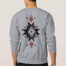 Moletom Emblema de Diamante Boho