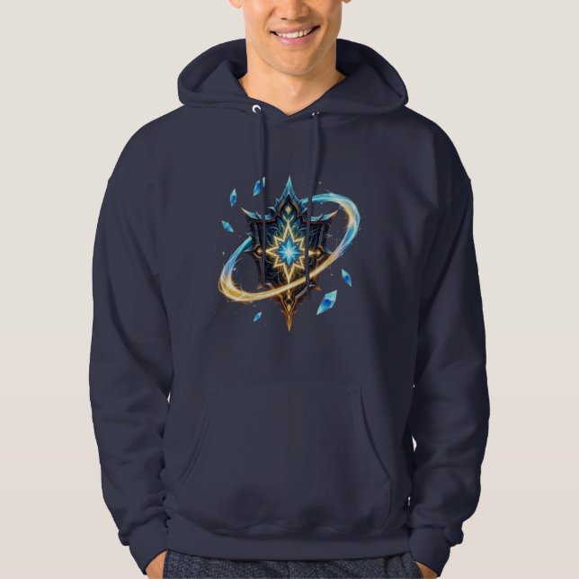 Moletom Emblema de Fantasia com Lâminas Flutuantes – Energ (Frente)