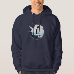 Moletom Emblema de Pinguim da Antártida – Design de Explor