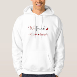 Moletom Encontramos Um Verdadeiro Hoodie Branco