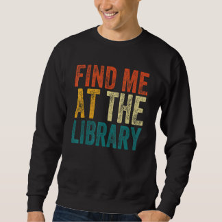 Moletom Encontre-me na Biblioteca Livro Bibliotecário Esco