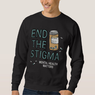 Moletom End The Stigma Mental Health Matters Awareness Men