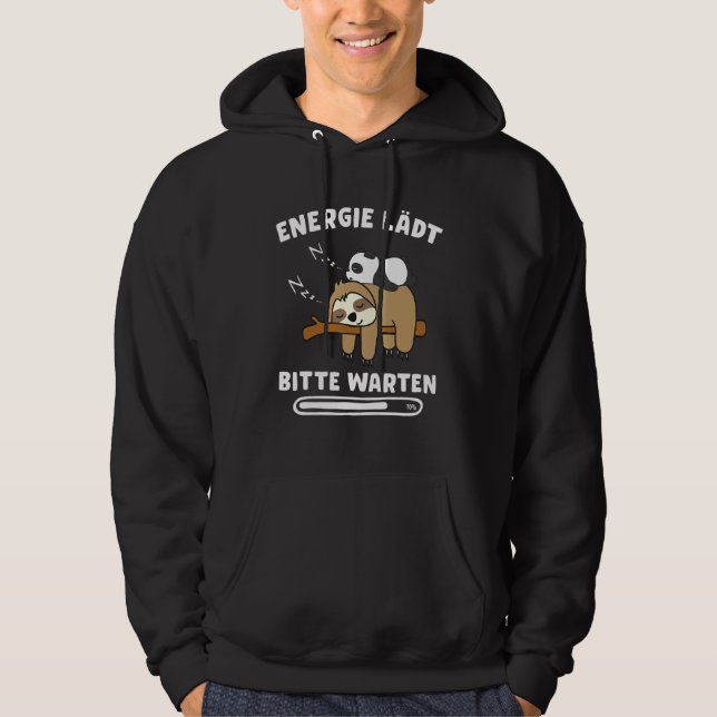 Moletom Energie Laden Sloth Panda Bear Chiller (Frente)