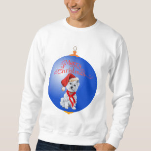 Moletom Enfeite de Natal Westie