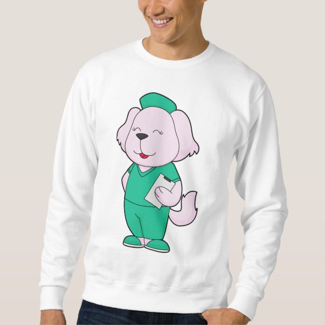 Moletom Enfermeira Canina (Frente)