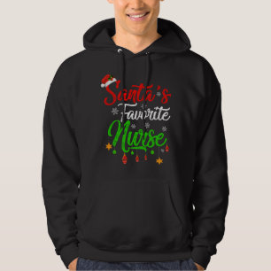 Moletom Enfermeira de Natal favorita dos Papais noeis Xmas