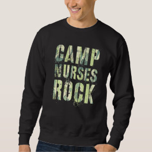 Moletom Enfermeiras Do Acampamento Do Rock Camping Medical
