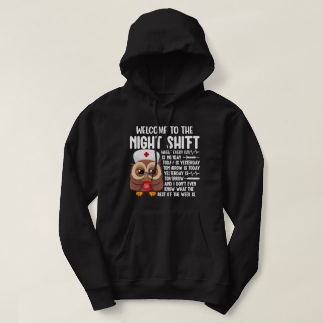 Moletom Enfermeiro Bem-Vindo À Nursi Certificada Pela CNA  (Frente do Design)