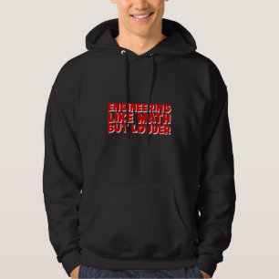 Moletom Engenharia como matemática, mas mais alto