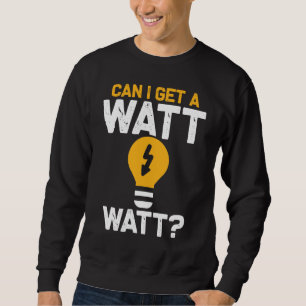 Moletom Engenharia Elétrica de Watt Pun Funny