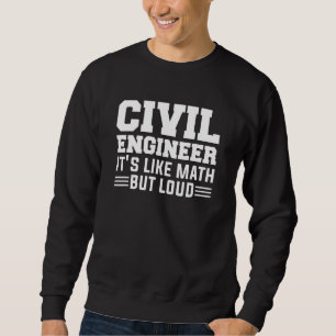 Moletom Engenheiro Civil É Como Matemática Mas Alto 1