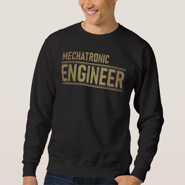 Moletom Engenheiro de Mecatrônica Mecânica de Engenharia R (Frente)