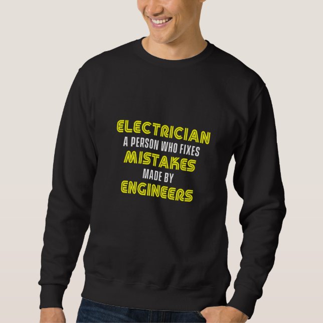 Moletom Engenheiro Eletrico Lineman Electric Craftsman Hi (Frente)