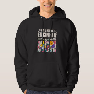 Moletom Engenheiro Meu Engenheiro Favorito Me Chama Mãe