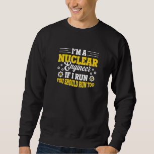 Moletom Engenheiro Nuclear de Medicina Nuclear Radioativa 